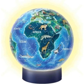 Puzzle 3D Luminos Planeta Pamant, 72 Piese Ravensburger - 1